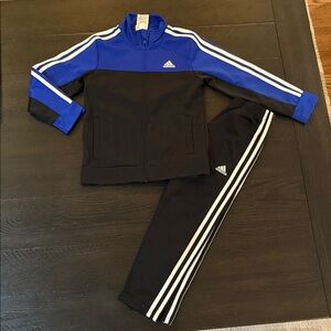 Adidas Royal Blue and Black Athletic Set